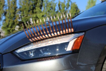 "Under the Boardwalk" - Gloss Textured True Bronze - Car Eyelashes